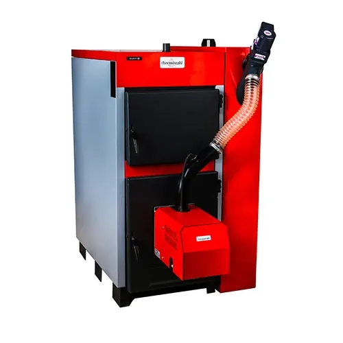 Poza ECOTWIN cazan combinat pe lemne Thermostahl Romania